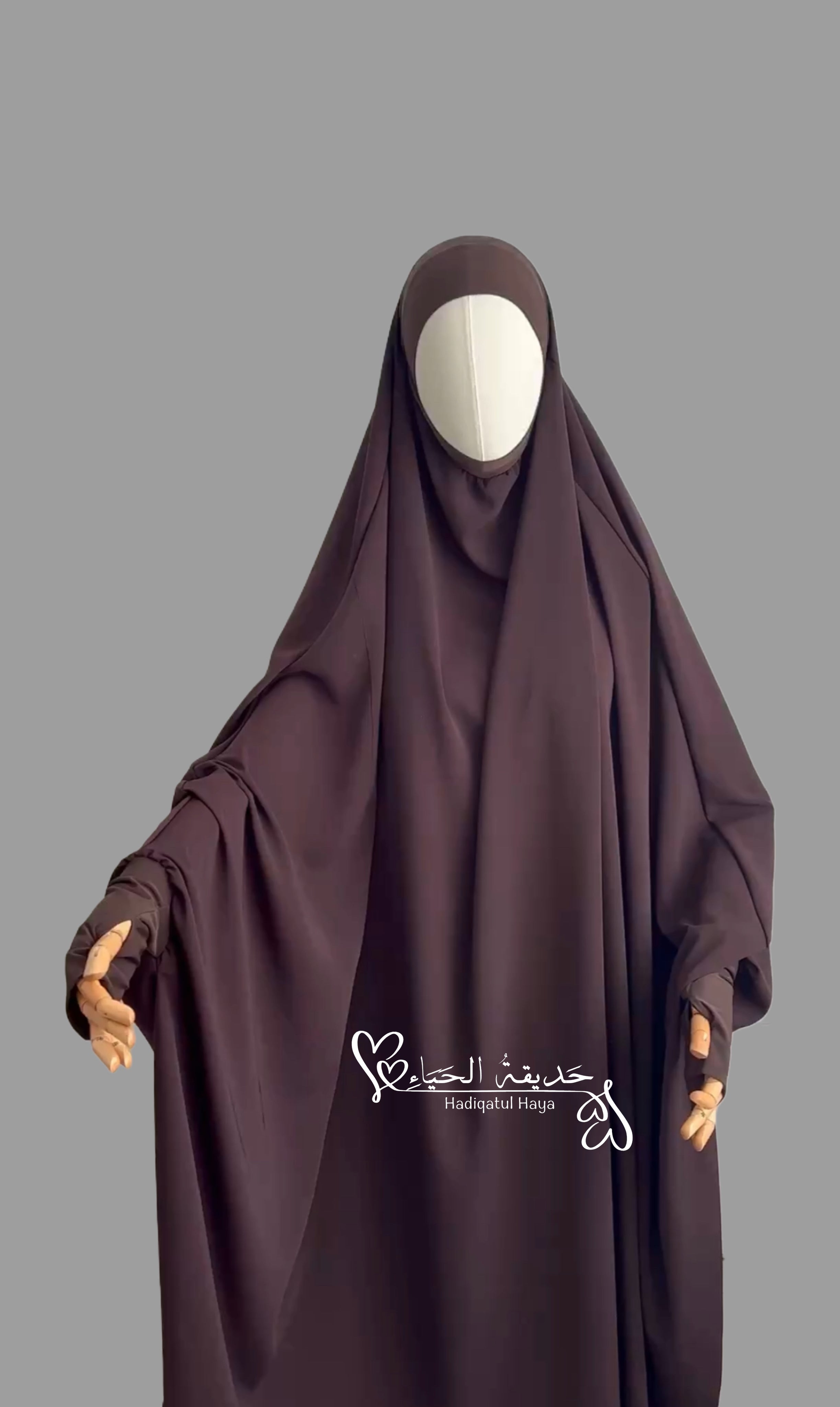 Jilbab Mumina- dehnbar am Kopf und Kinn