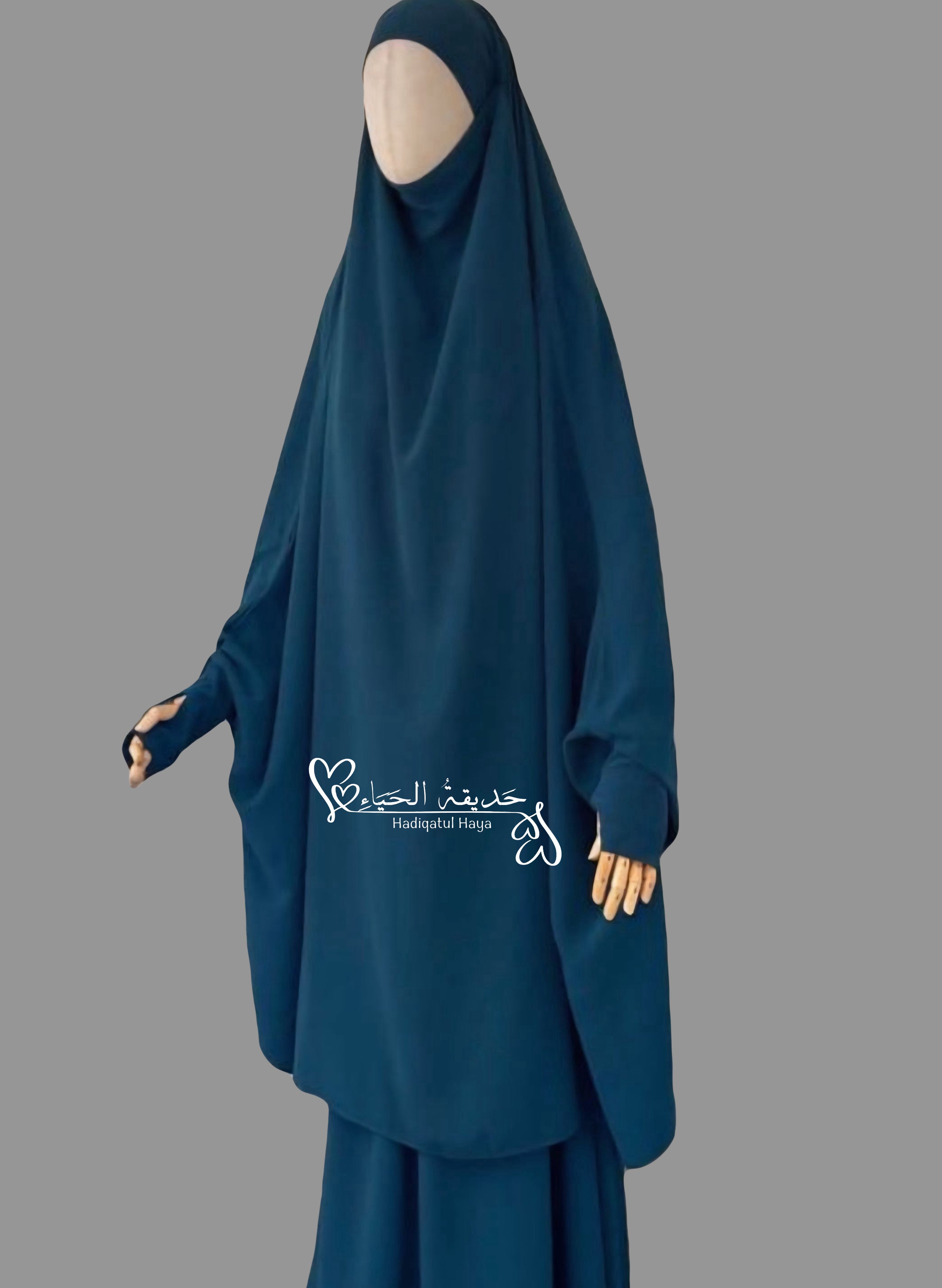 Jilbab Mumina- dehnbar am Kopf und Kinn