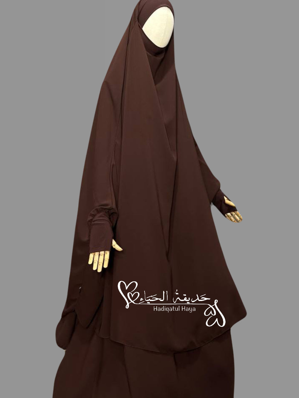 Jilbab Mumina- dehnbar am Kopf und Kinn