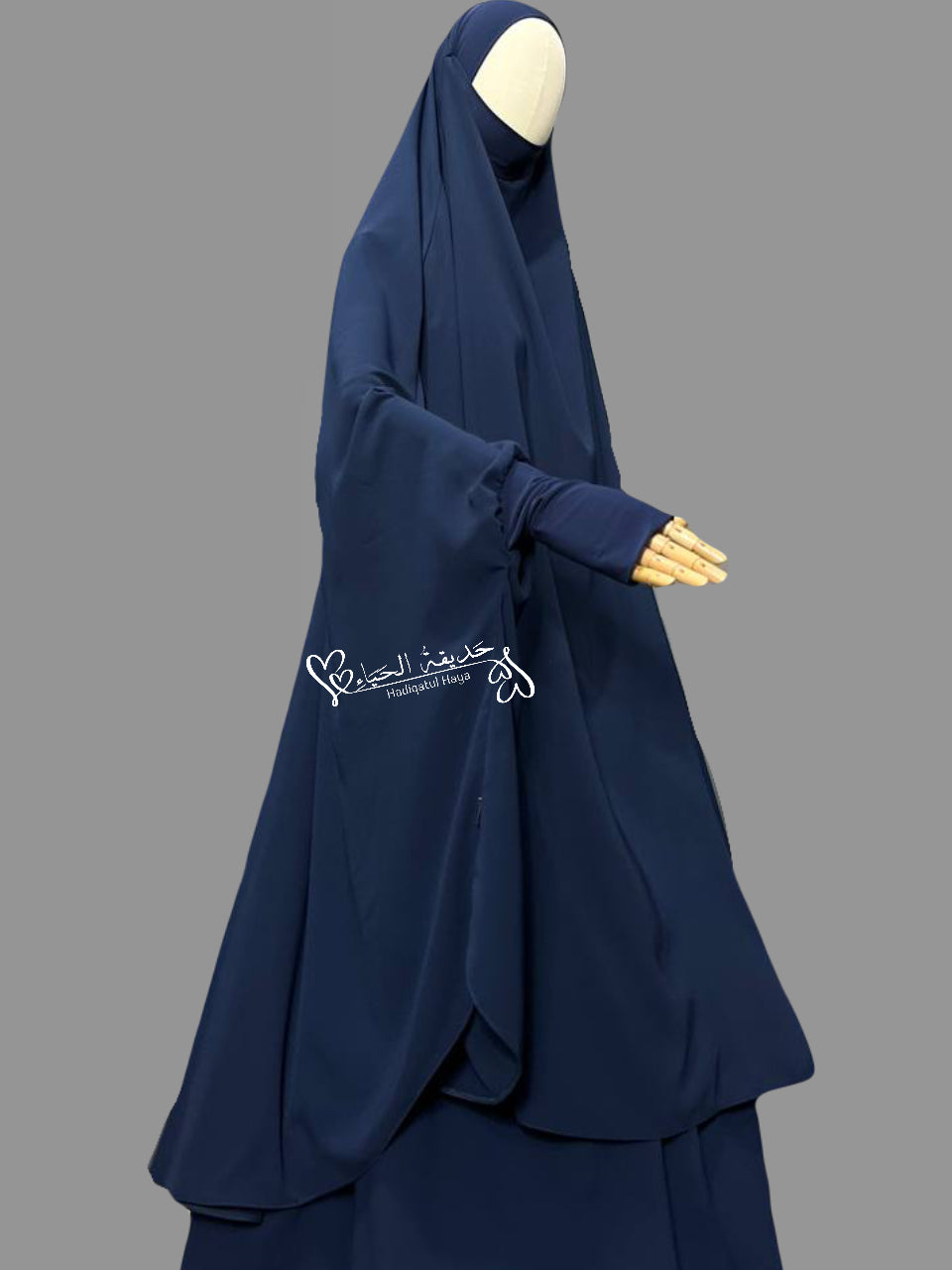 Jilbab Mumina- dehnbar am Kopf und Kinn