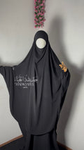 XXL Khimar Asiya- dehnbar am Kopf und Kinn